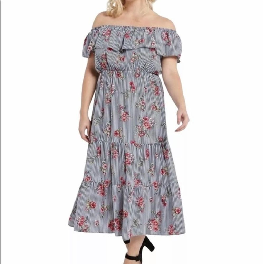 SALE ❗️ Marissa Ruffle‎ Maxi Boutique Dress